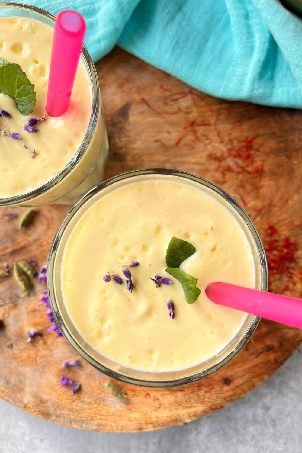 Einfaches Mango Lassi Rezept Einfaches Mango Lassi Rezept