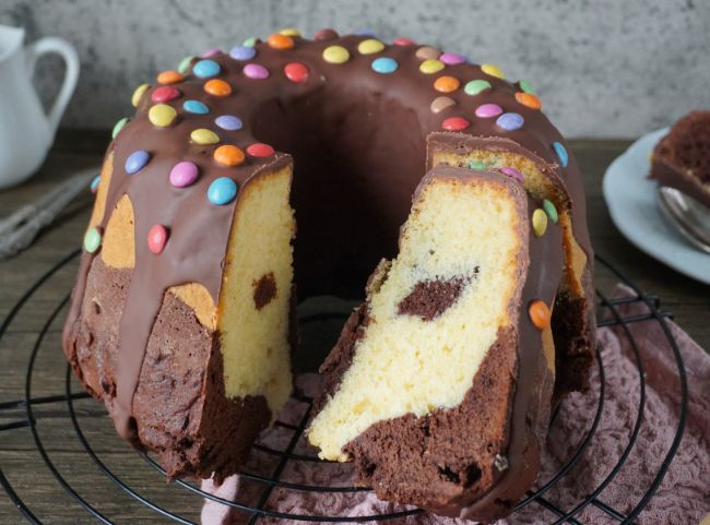 Marmorkuchen Kindergeburtstag Marmorkuchen Kindergeburtstag