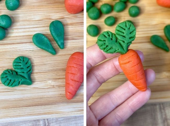 Marzipan M&ouml;hren selbst gemacht