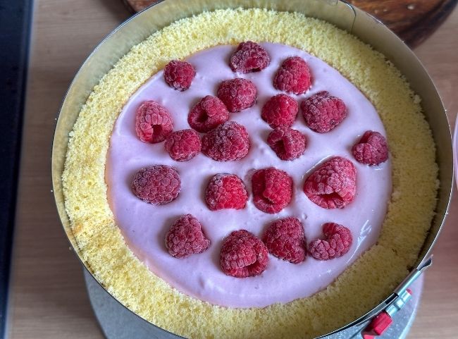 Meerjungfrau Himbeer-Sahne-Torte selber machen Meerjungfrau Himbeer-Sahne-Torte selber machen