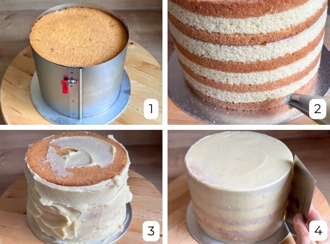 Meerjungfrau Torte Buttercreme Meerjungfrau Torte Buttercreme