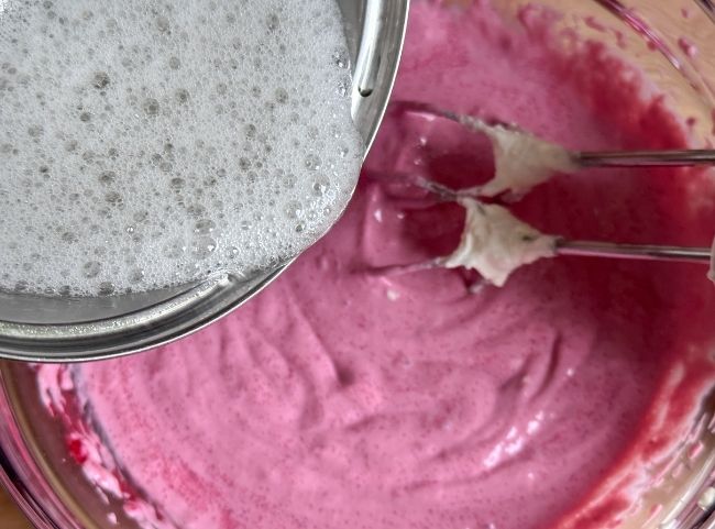 Meerjungfrau Torte Himbeeren Meerjungfrau Torte Himbeeren