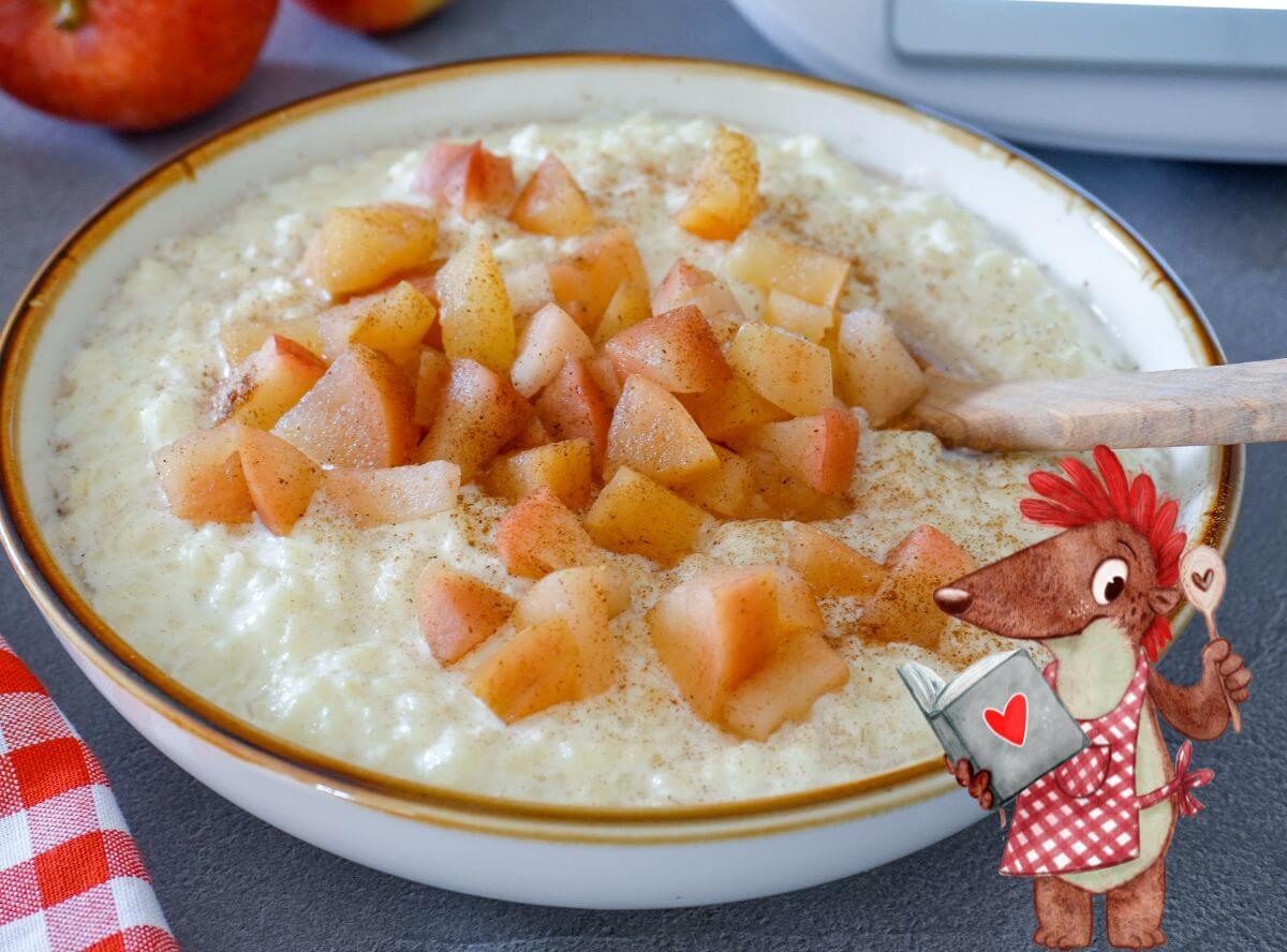 Koch mit Kört: Milchreis mit Zimtäpfeln