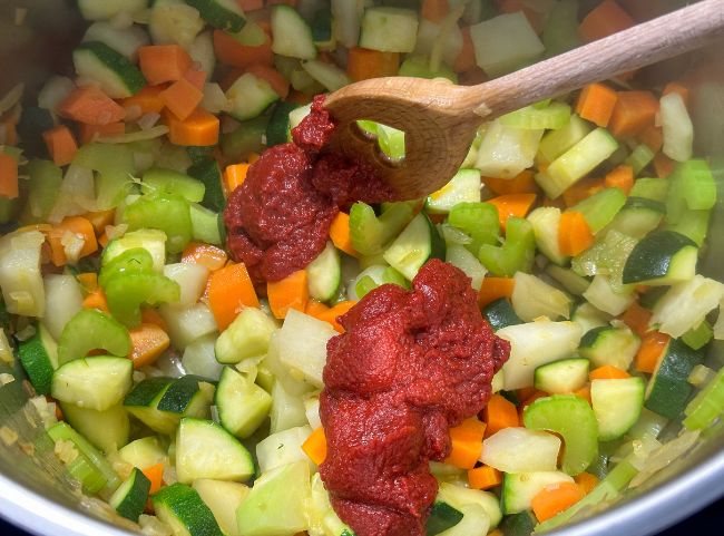 Minestrone Verdura Tomatenmark Minestrone Verdura Tomatenmark