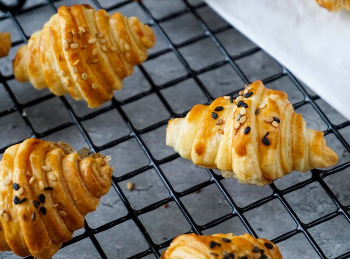 Mini-Croissants aus der Heißluftfritteuse