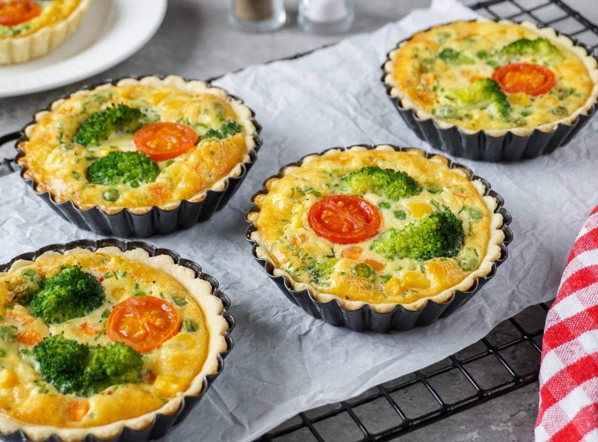 Mini-Gemüse-Quiche