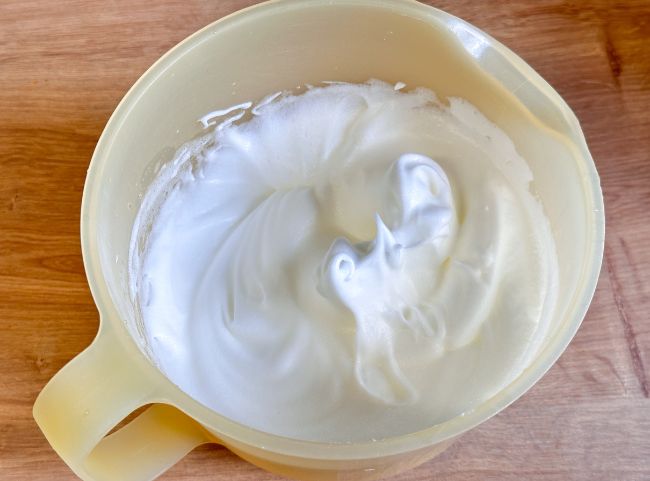 Möhrenrolle Eischnee Möhrenrolle Eischnee