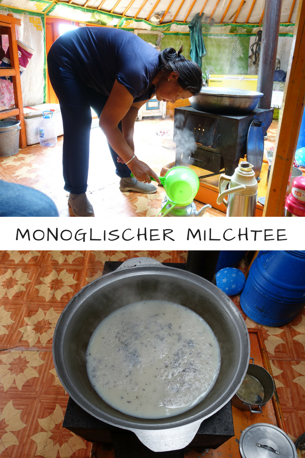 Mongolischer Milchtee