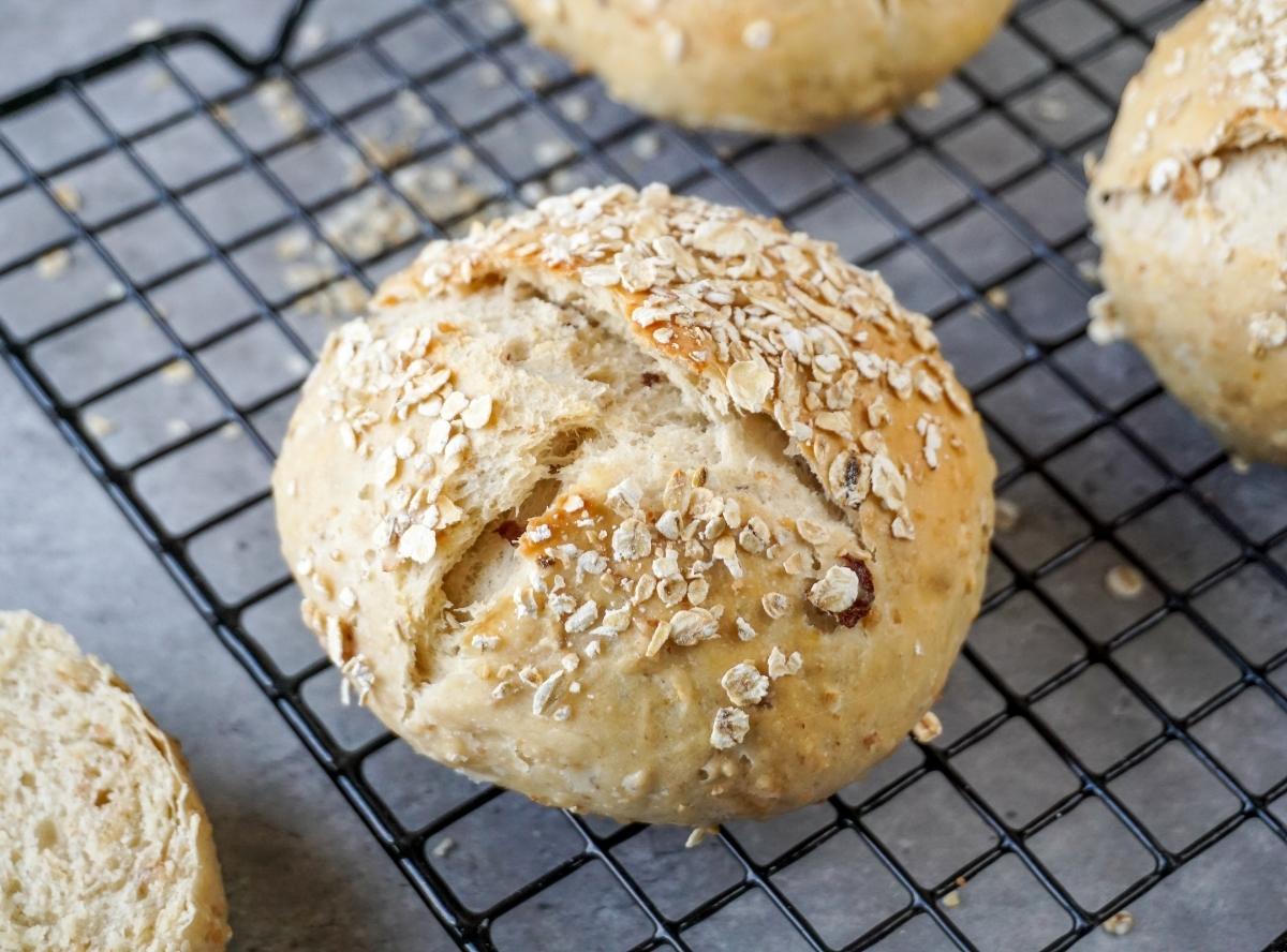 Müslibrötchen – perfekt zur Müsli-Resteverwertung
