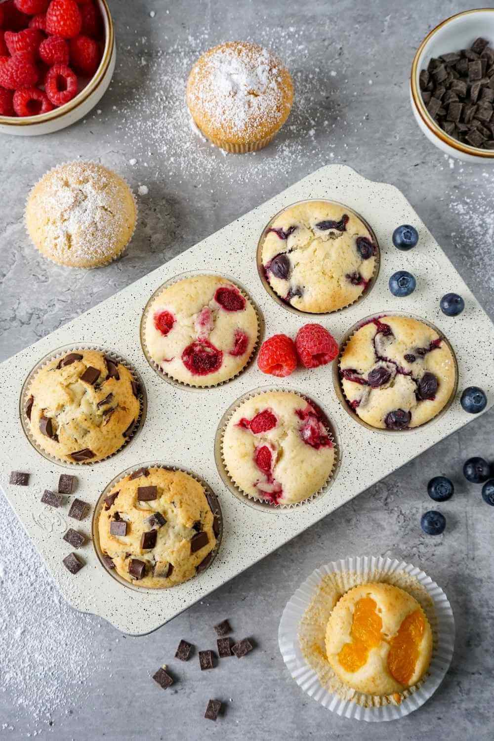 Muffins für alle – das schnelle Grundrezept Muffins für alle – das schnelle Grundrezept