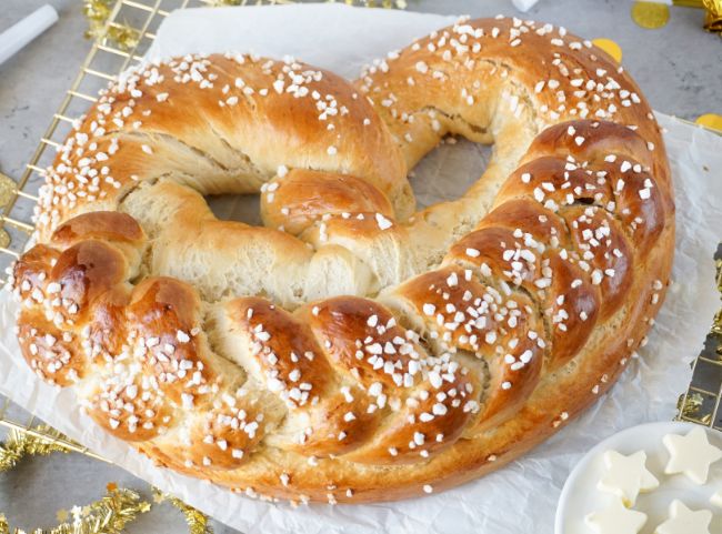 Neujahrsbrezel wie vom B&auml;cker