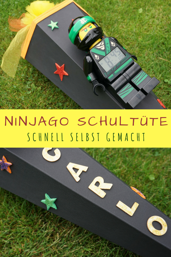 Ninjago Schult&uuml;te selber machen