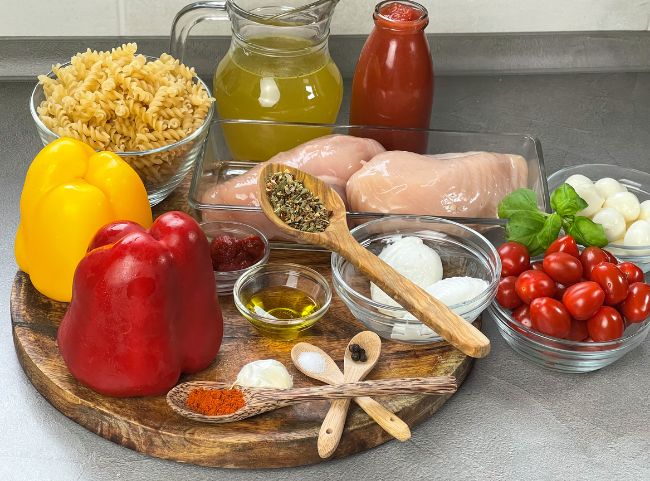 Nudelauflauf mit H&auml;hnchen Rezept
