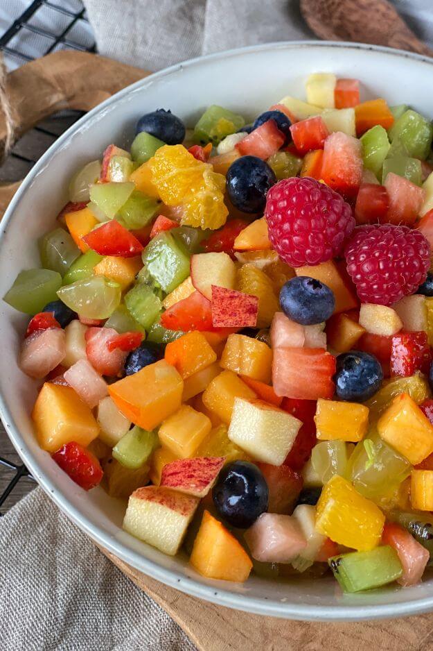 Obstsalat Rezept für Kinder und Familie Obstsalat Rezept für Kinder und Familie