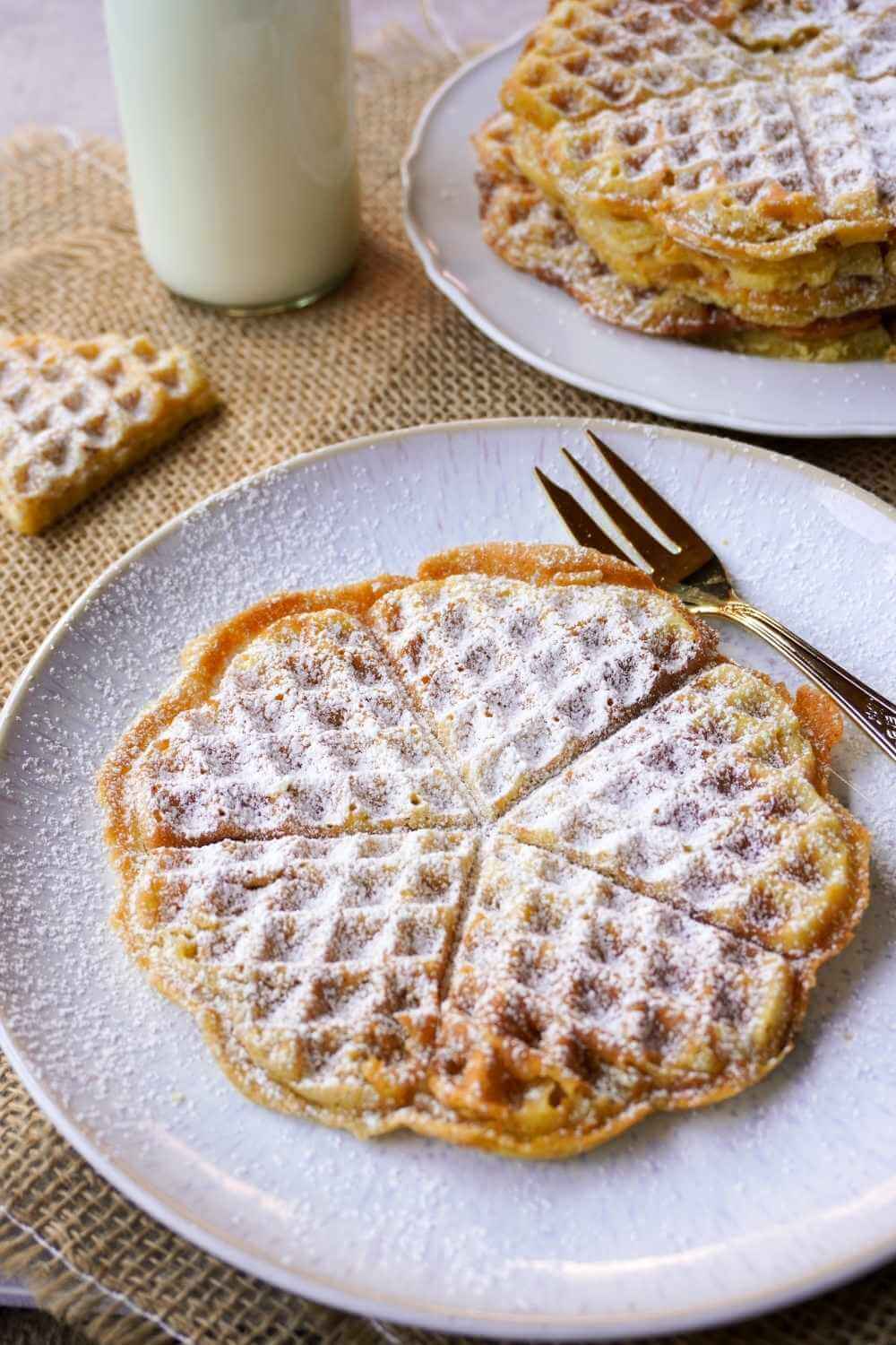 Waffelteig Rezept für Omas Waffeln Waffelteig Rezept für Omas Waffeln