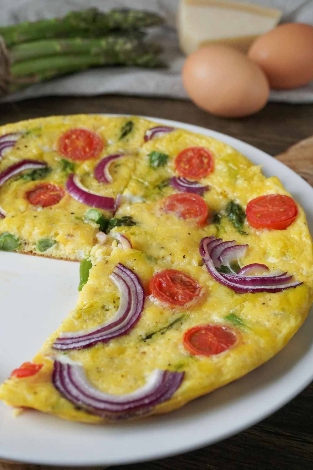 Spargelomelette Spargelomelette