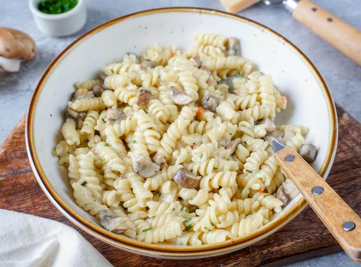 One Pot Pasta Champignon
