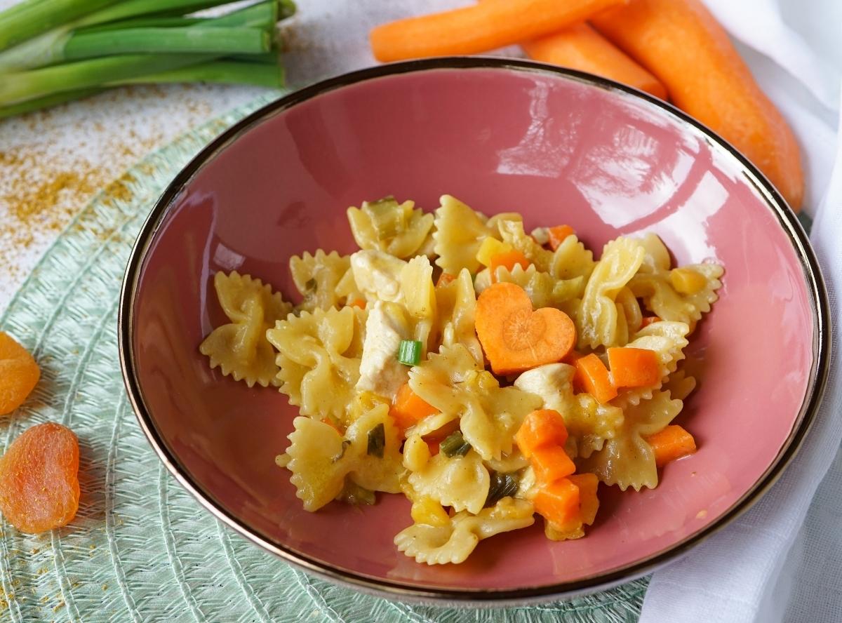 One Pot Pasta Hähnchen Aprikose