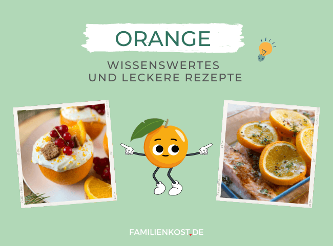 Orangen für Kinder & Familie O - wie Orange