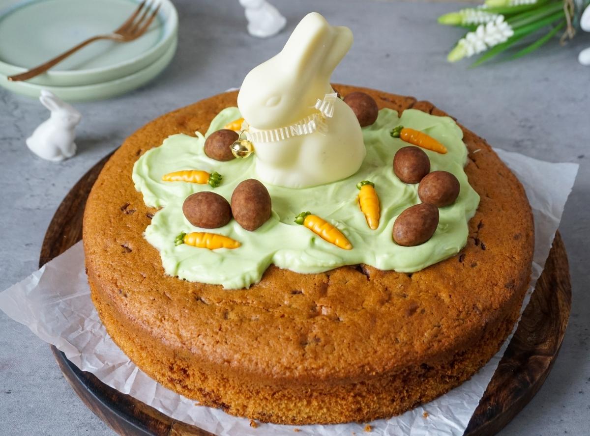 Osterkuchen aus Rührteig für Kinder & Familie