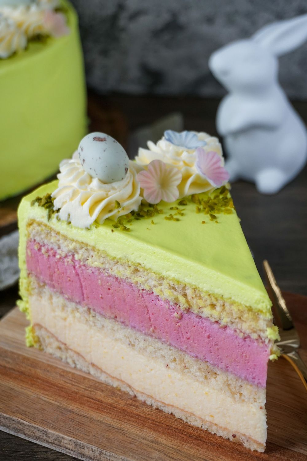 Ostertorte Pfirsich-Melba Ostertorte Pfirsich-Melba