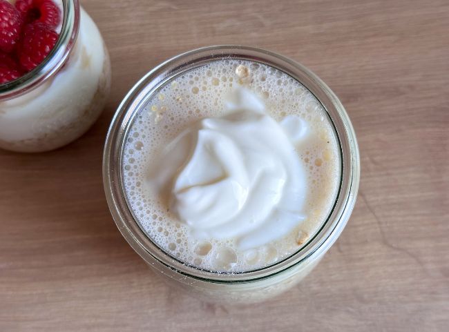 Overnight Oats mit Joghurt Overnight Oats mit Joghurt