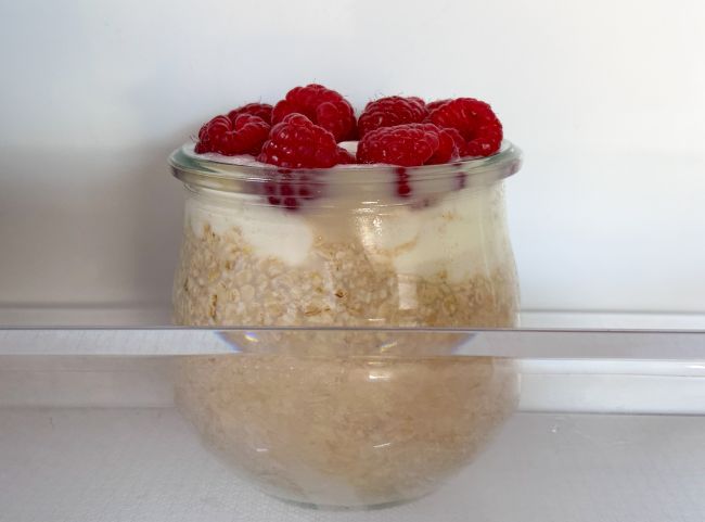 Overnight Oats kalt stellen Overnight Oats kalt stellen