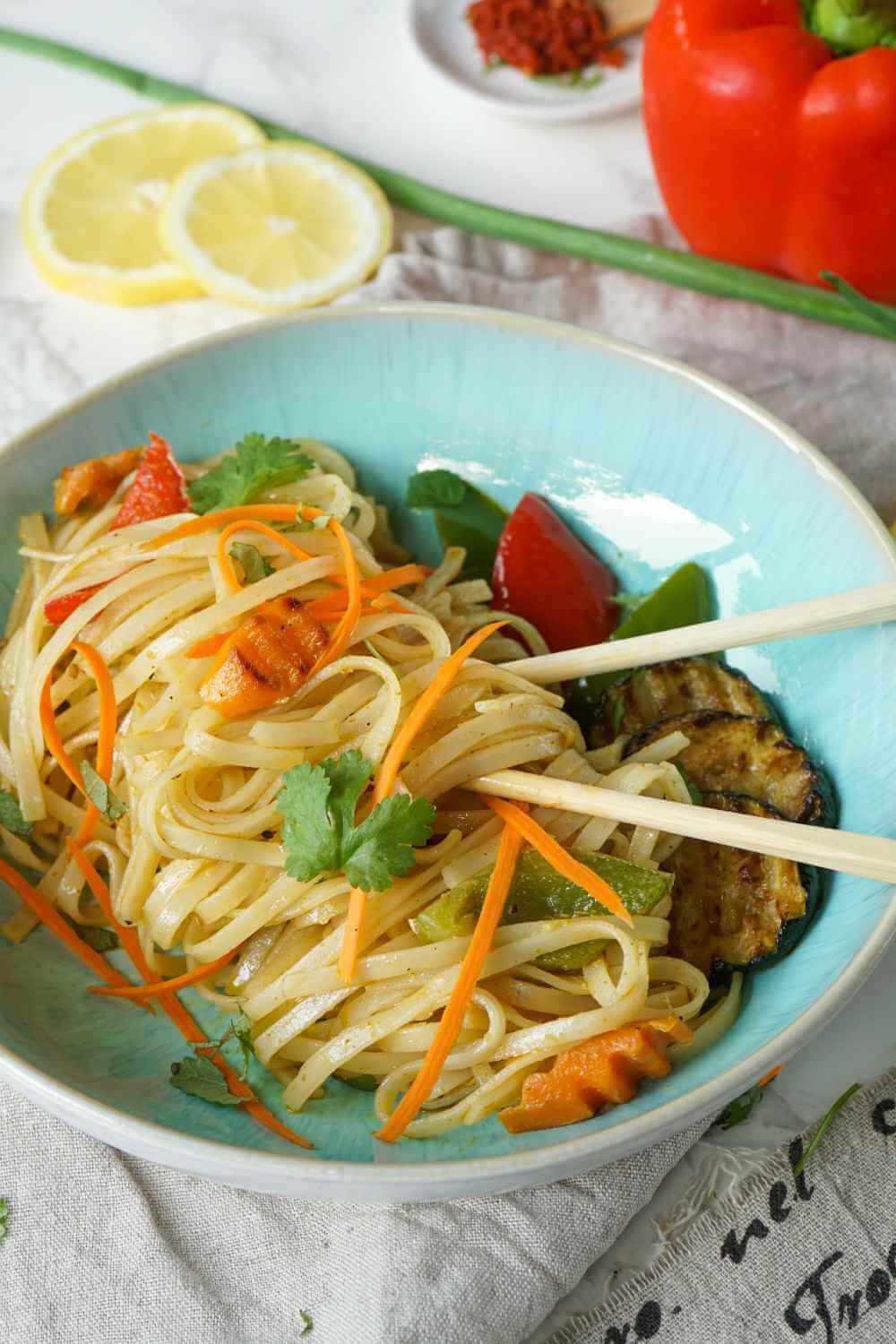 Pad Thai Nudeln für Kinder Pad Thai Nudeln für Kinder