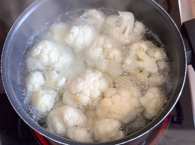 Blumenkohl Heißluftfritteuse vorkochen Blumenkohl Heißluftfritteuse vorkochen