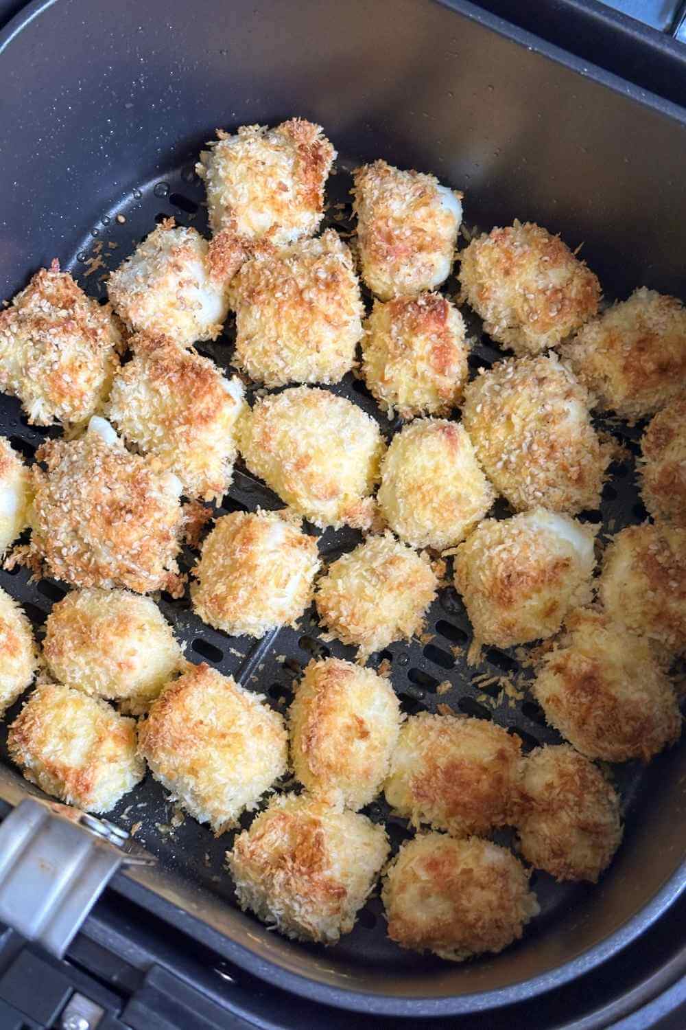 panierter Halloumi Hei&szlig;luftfritteuse