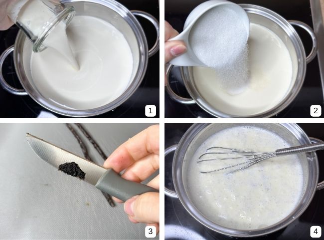 Panna Cotta Vanillesahne kochen Panna Cotta Vanillesahne kochen