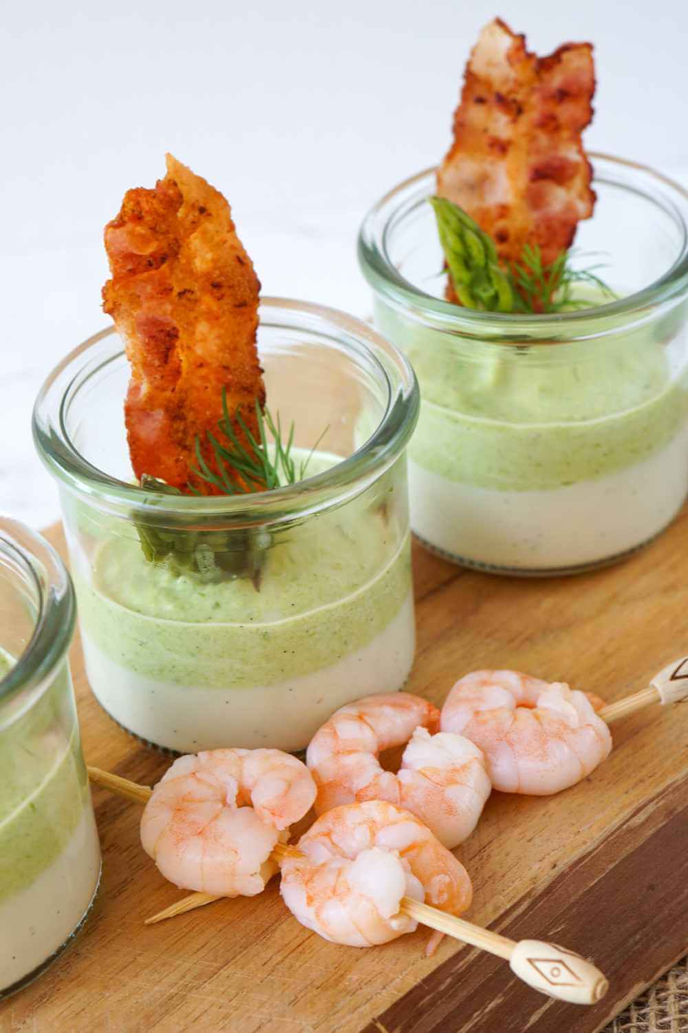Panna Cotta mit Spargel