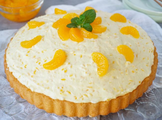 Paradiescreme Torte Mandarinen Paradiescreme Torte Mandarinen