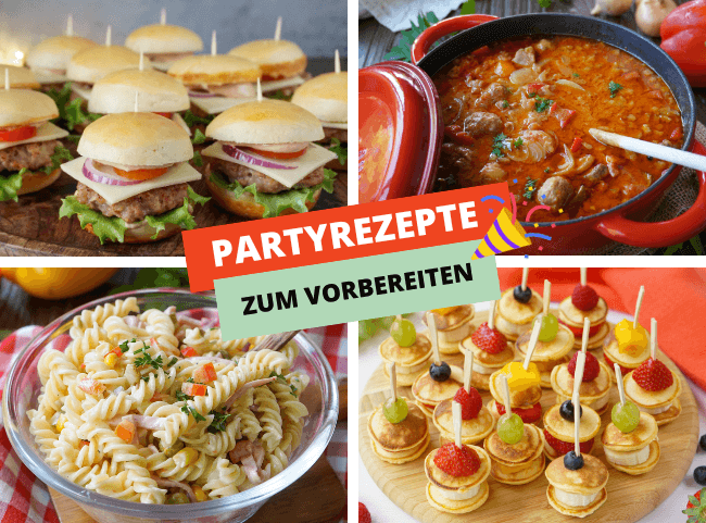 Partyrezepte Die besten Partyrezepte