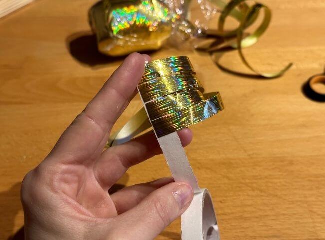 Partyspieße basteln - kleben Partyspieße basteln - kleben