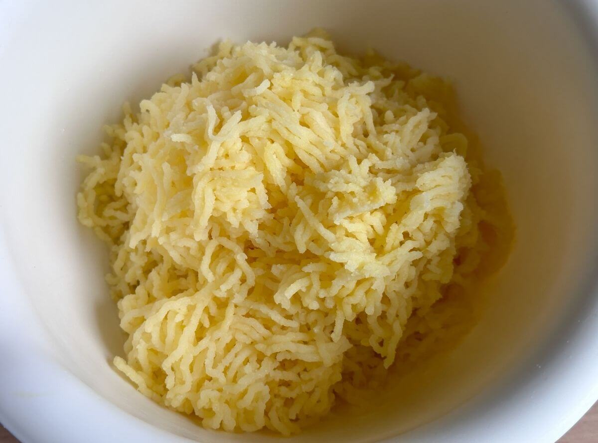 Quarkkeulchen Kartoffeln pressen Quarkkeulchen Kartoffeln pressen