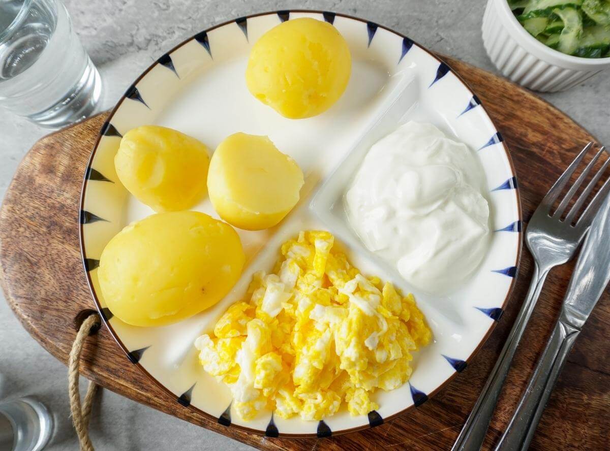 Pellkartoffeln mit Lieblingszutaten