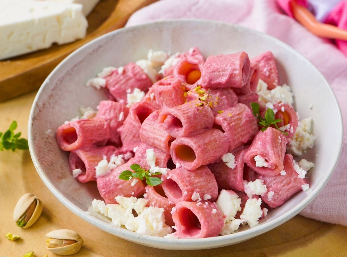 Pink Pasta - einfaches Rote Bete Rezept