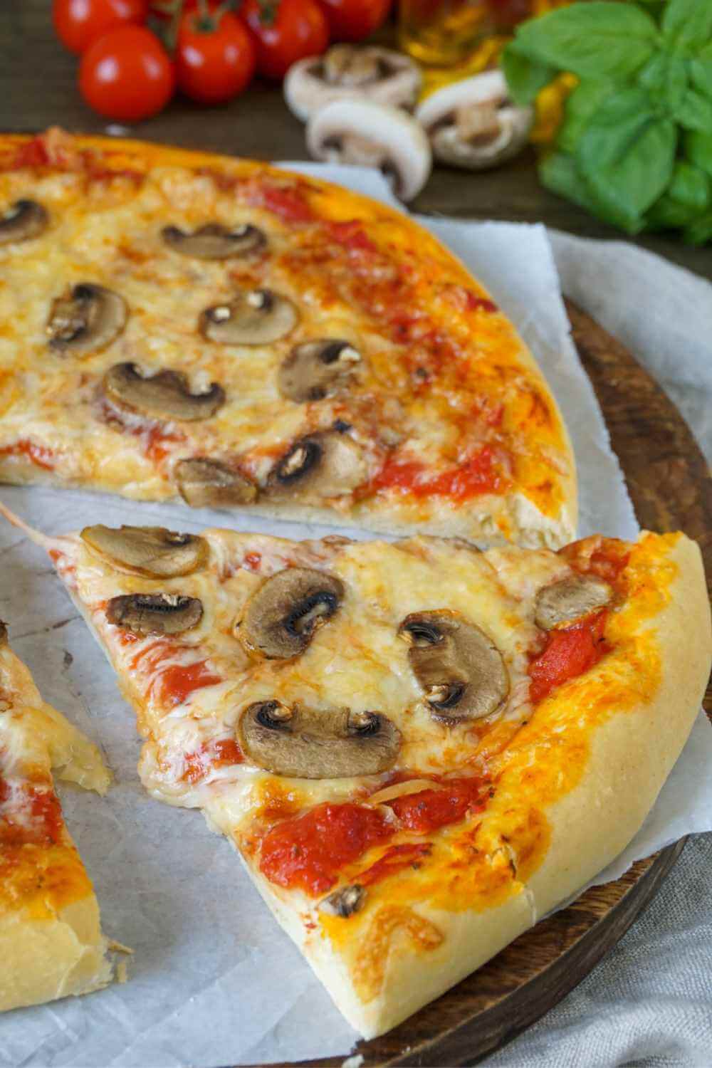 Pizza Funghi Rezept
