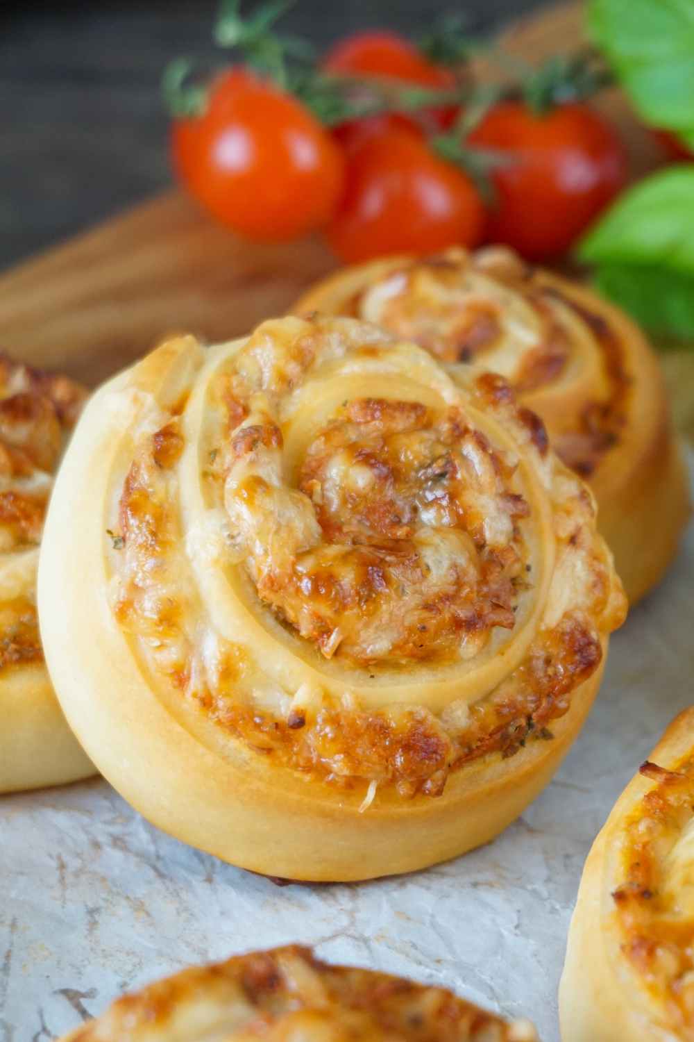 Schnelle Pizzaschnecken, die alle lieben Schnelle Pizzaschnecken, die alle lieben