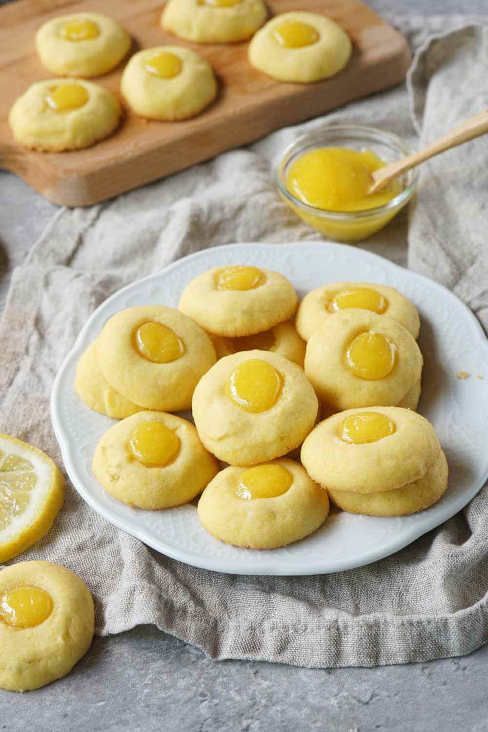 Lemon Curd Kekse Lemon Curd Kekse