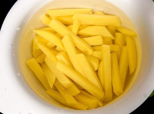 Pommes wässern Pommes wässern