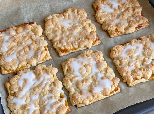 Prasselkuchen Zuckerguss Prasselkuchen Zuckerguss