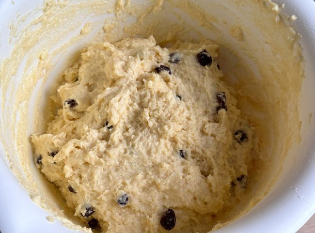 Quarkspitzen mit Rosinen Quarkspitzen mit Rosinen