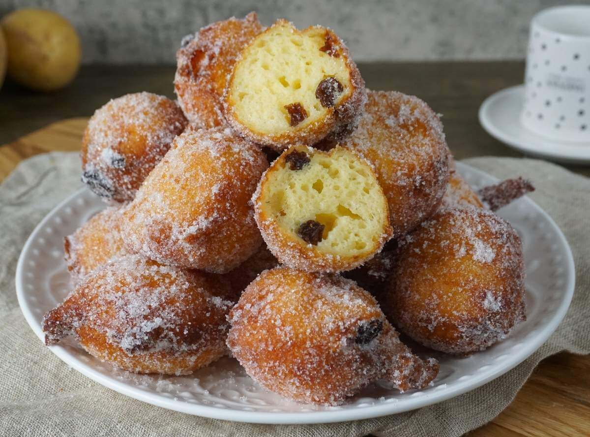 Uroma Lottis Quarkspitzen mit Kartoffeln