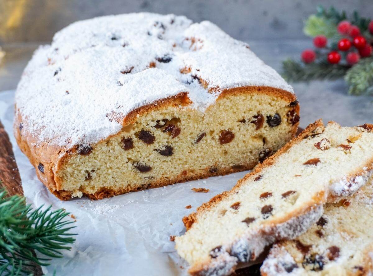 Quarkstollen - ganz saftig, schnell & einfach