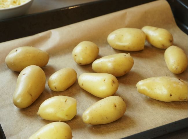 Quetschkartoffeln aus Pellkartoffeln Quetschkartoffeln aus Pellkartoffeln