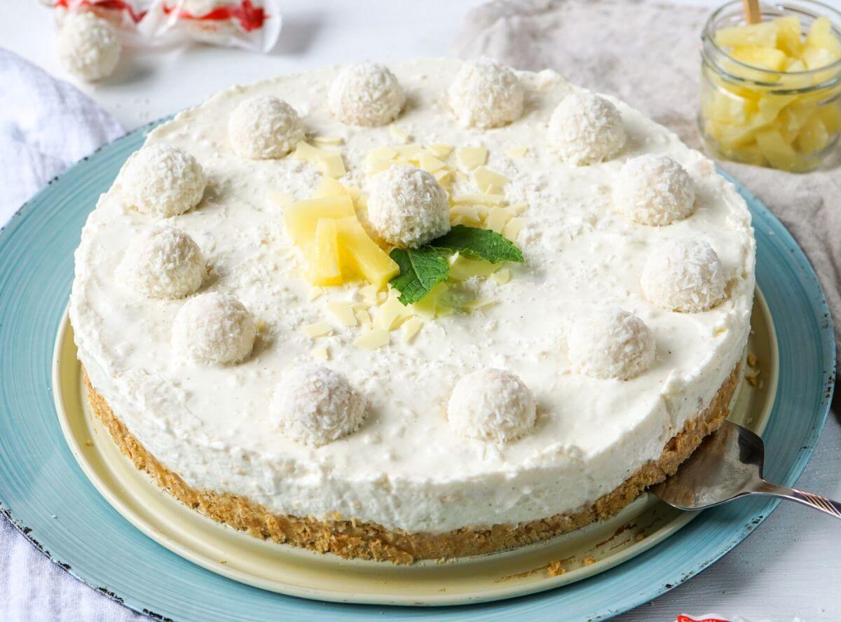 Raffaello Torte ohne Backen