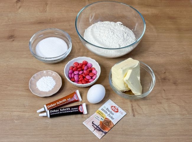 Rentier-Pl&auml;tzchen Zutaten