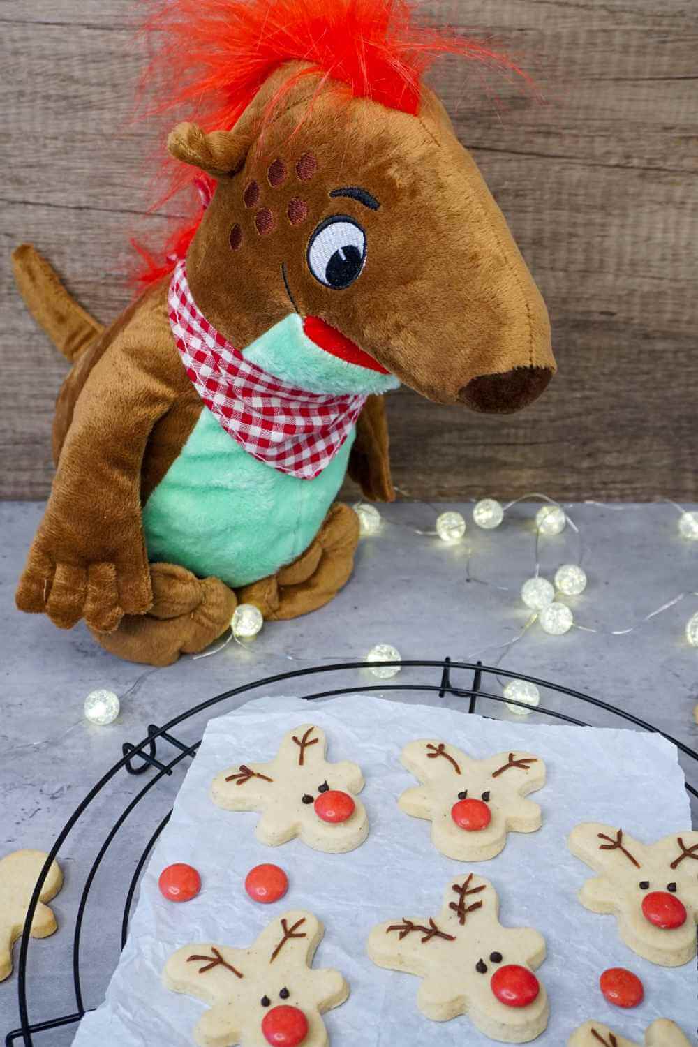 Rentier-Plätzchen Rentier-Plätzchen